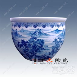 【景德镇陶瓷鱼缸价格定做陶瓷缸厂】-
