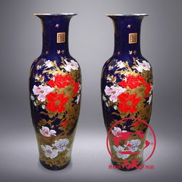 1米8陶瓷大花瓶,青花瓷大花瓶